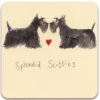 Alex Clark Coaster - Splendid Scotties