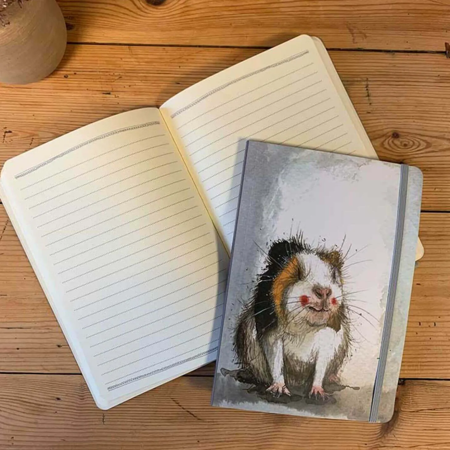 Alex Clark Large Chunky Notebook - Guinea Pig