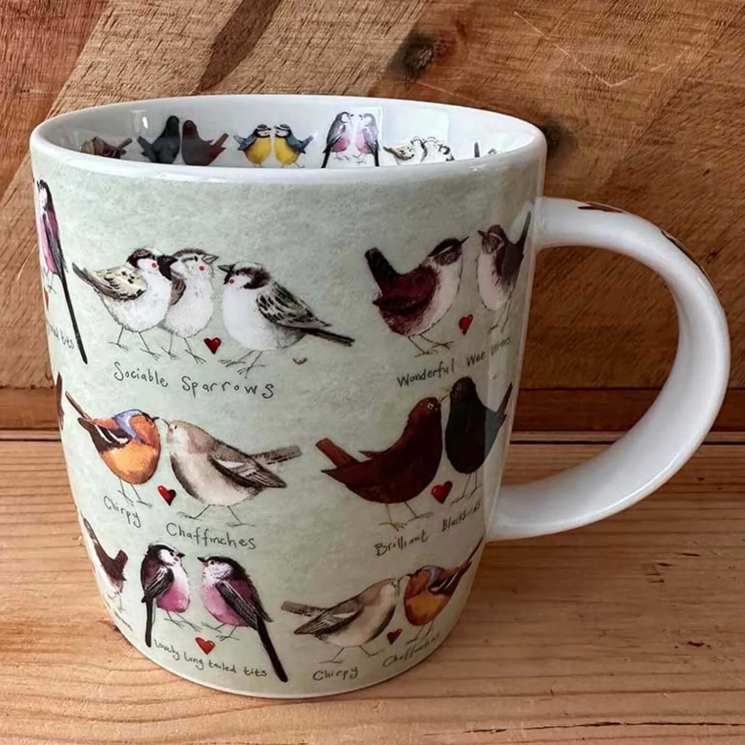 Alex Clark 400ml Mug - Brilliant Birds