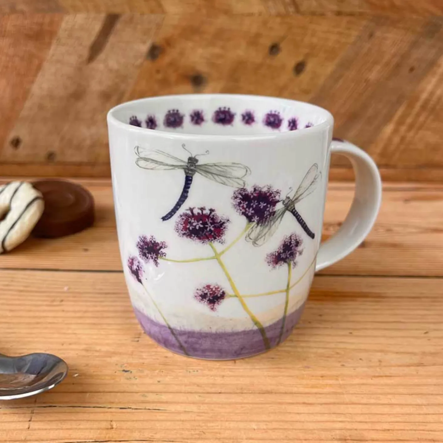 Alex Clark 400ml Mug - Dragonflies