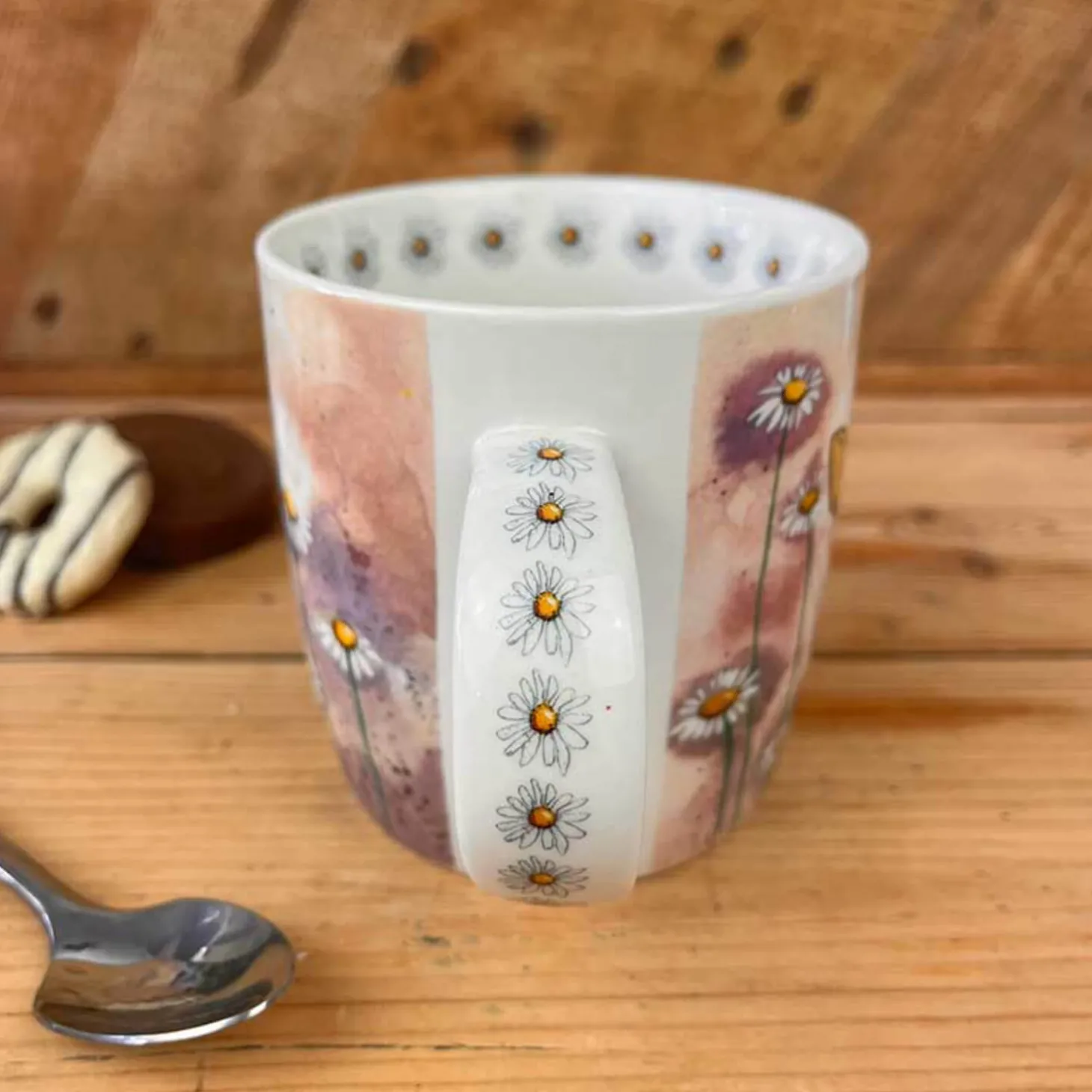 Alex Clark 400ml Mug - Rabbit & Daisies