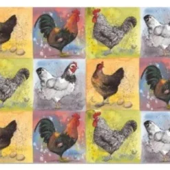 Alex Clark Placemat - Chicken Collection