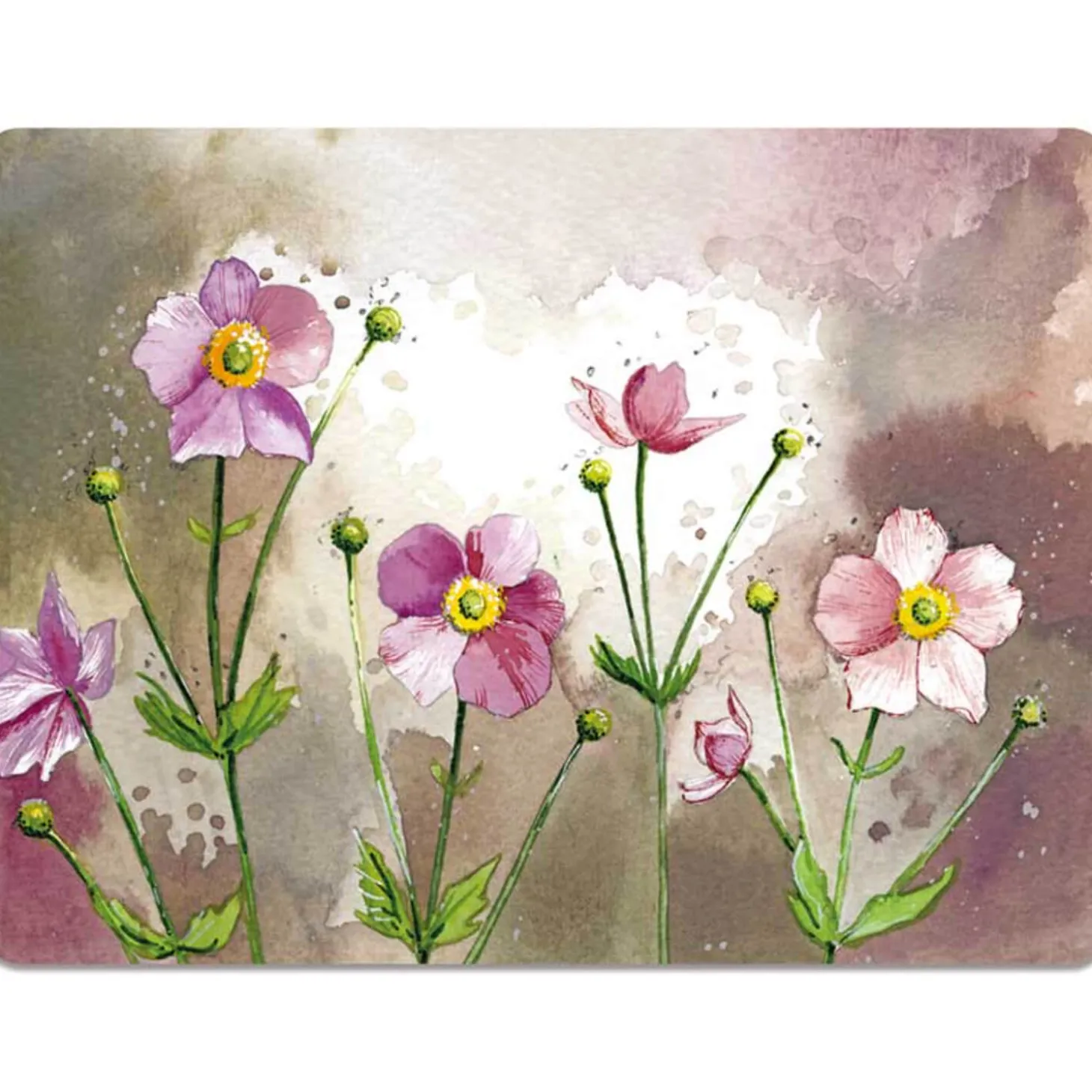 Alex Clark Placemat - Japanese Anemones