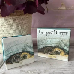 Alex Clark Vegan Leather Compact Mirror - Snouts