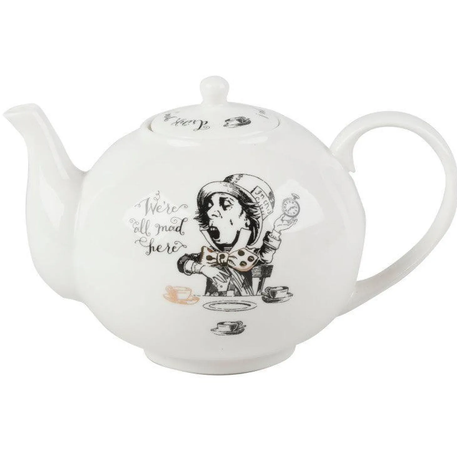 Alice in Wonderland Teapot - Large