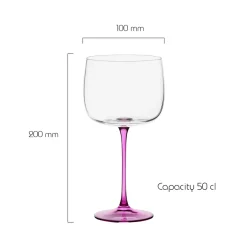 Anton Studio Designs 4-Piece 500ml Gin Glasses - Gala