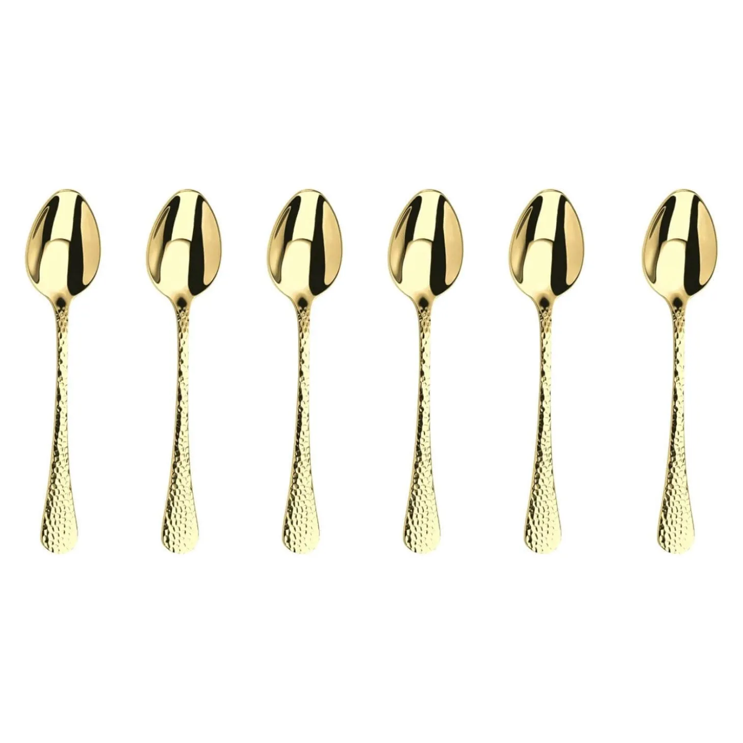 Arthur Price Champagne Avalon Stainless Steel Tea Spoons - Set of 6