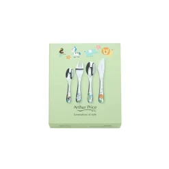 Arthur Price Cherish 4 Piece Childrens Cutlery Set - Woodland