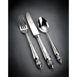 Arthur Price Clive Christian Empire Flame All Silver Teaspoon