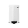 Brabantia NewIcon 12 Litre Pedal Bin - White
