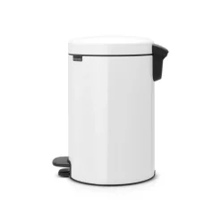 Brabantia NewIcon 12 Litre Pedal Bin - White