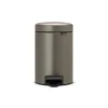 Brabantia NewIcon 3 Litre Pedal Bin - Platinum