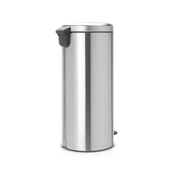 Brabantia NewIcon 30 Litre Pedal Kitchen Bin - Matt Steel