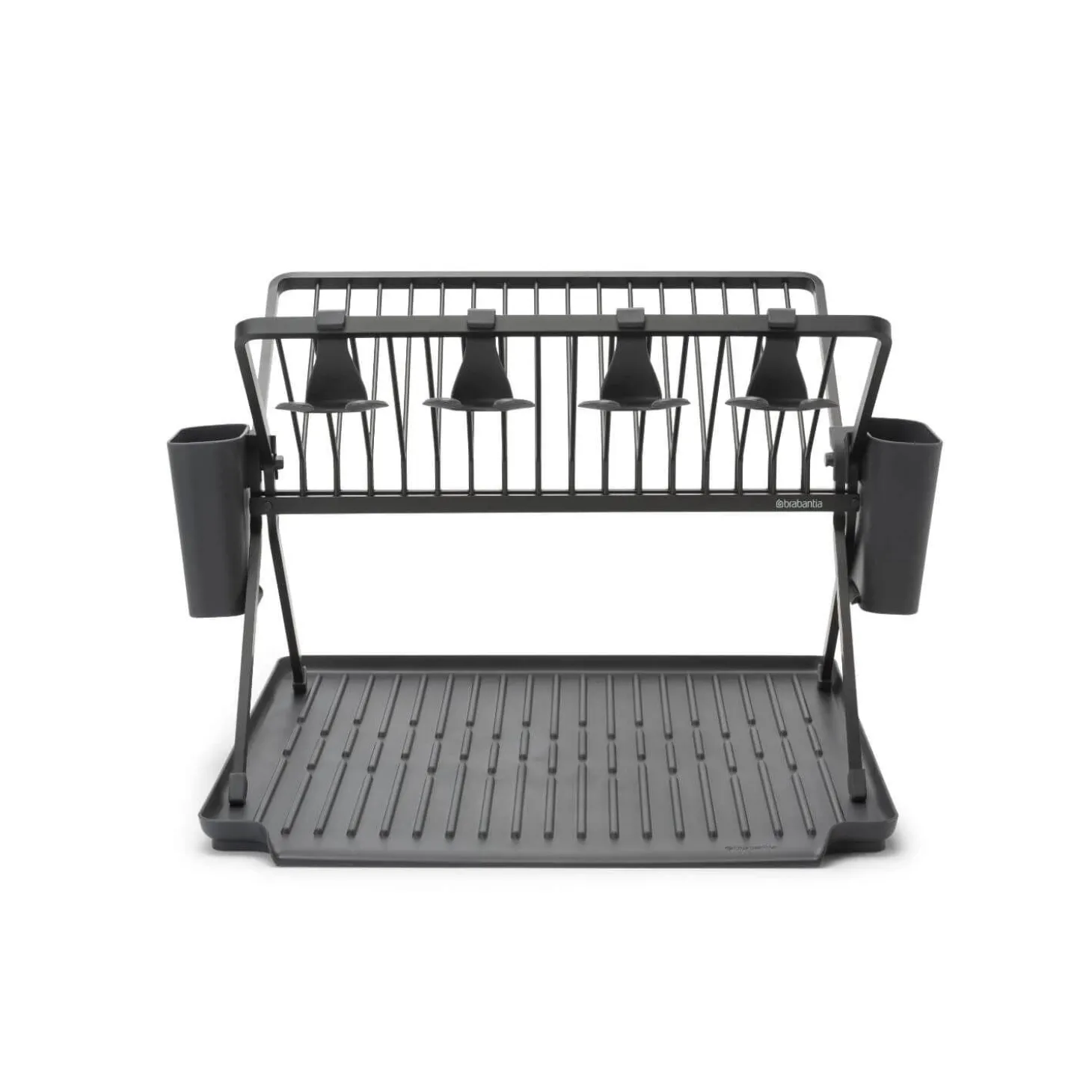 Brabantia SinkSide Dark Grey Foldable Dish Rack - Large
