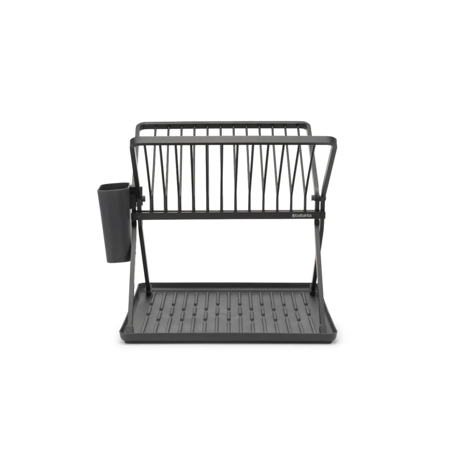 Brabantia SinkSide Dark Grey Foldable Dish Rack - Small