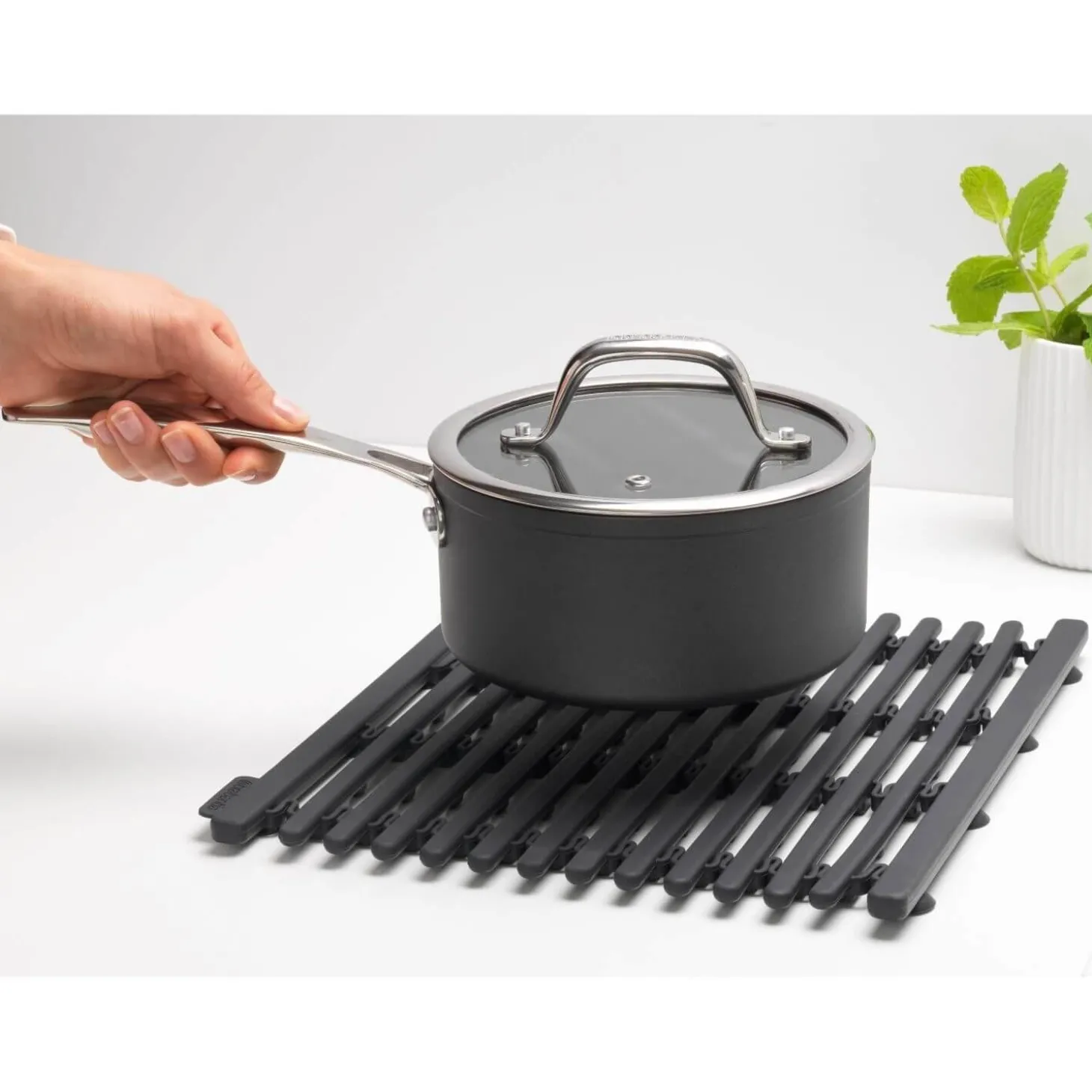 Brabantia SinkSide Sink Mat - Dark Grey