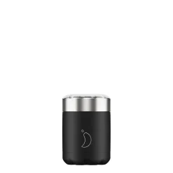 Chilly's 300ml Monochrome Food Pot - Black