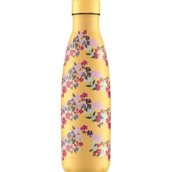 Chilly's 500ml Reusable Water Bottle - Floral Zig Zag Ditsy