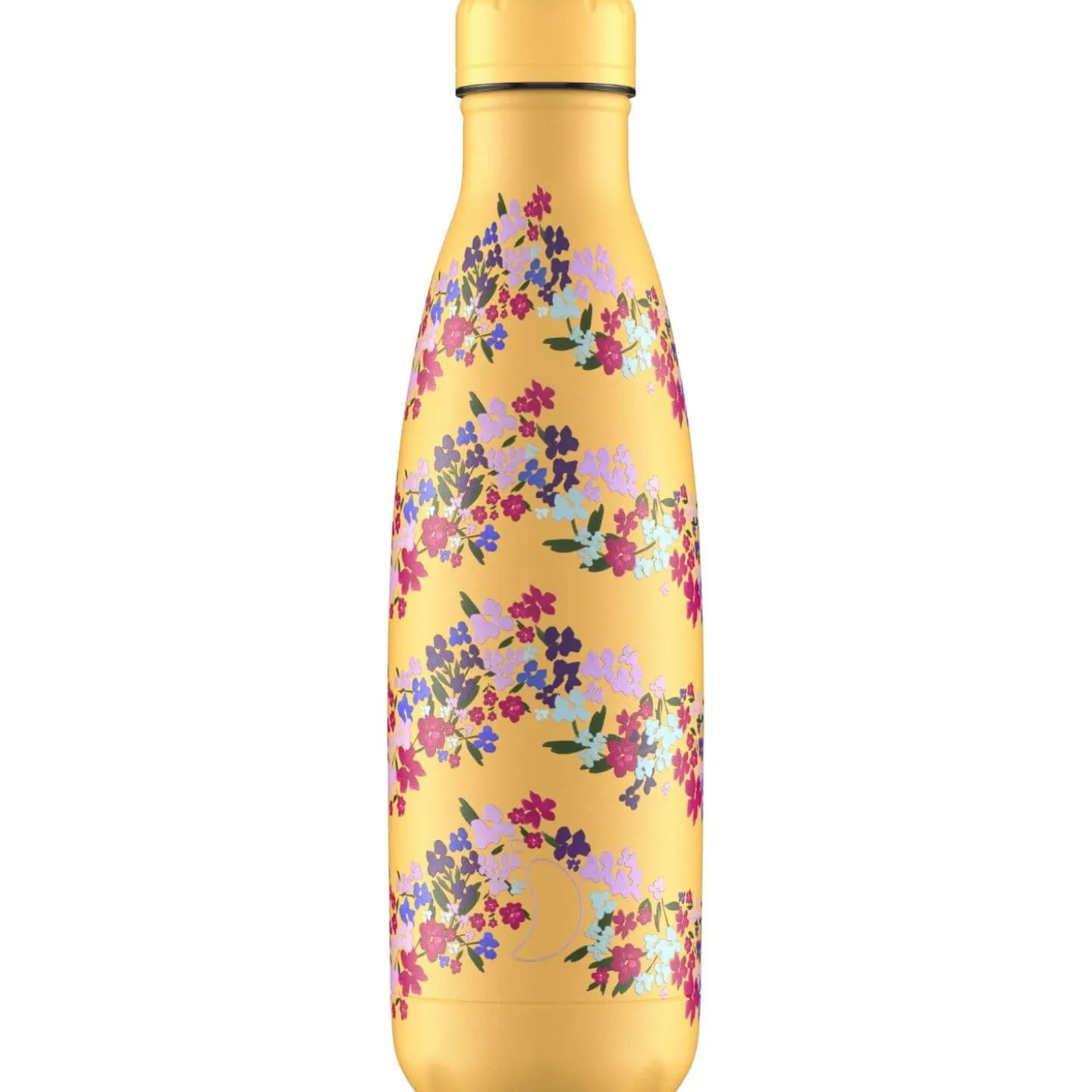 Chilly's 500ml Reusable Water Bottle - Floral Zig Zag Ditsy