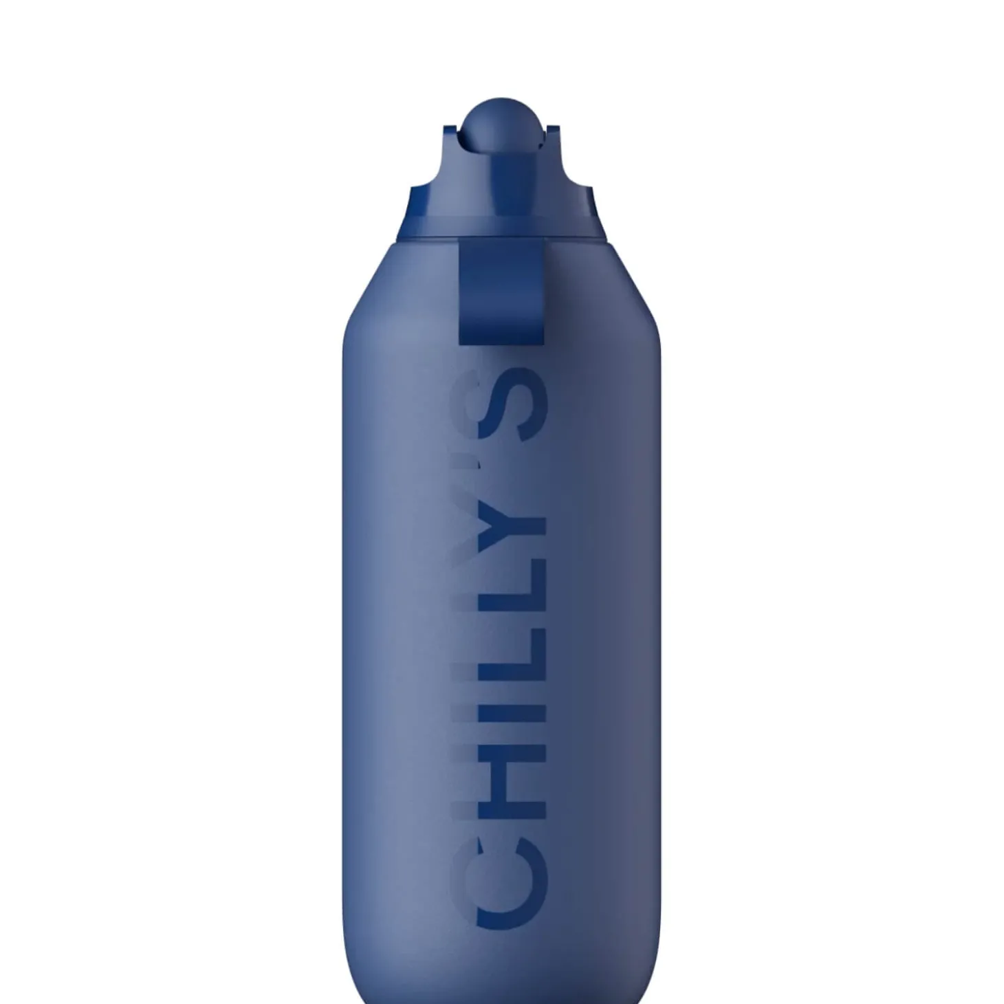 Chilly's Series 2 500ml Flip Reusable Water Bottle - Whale Blue