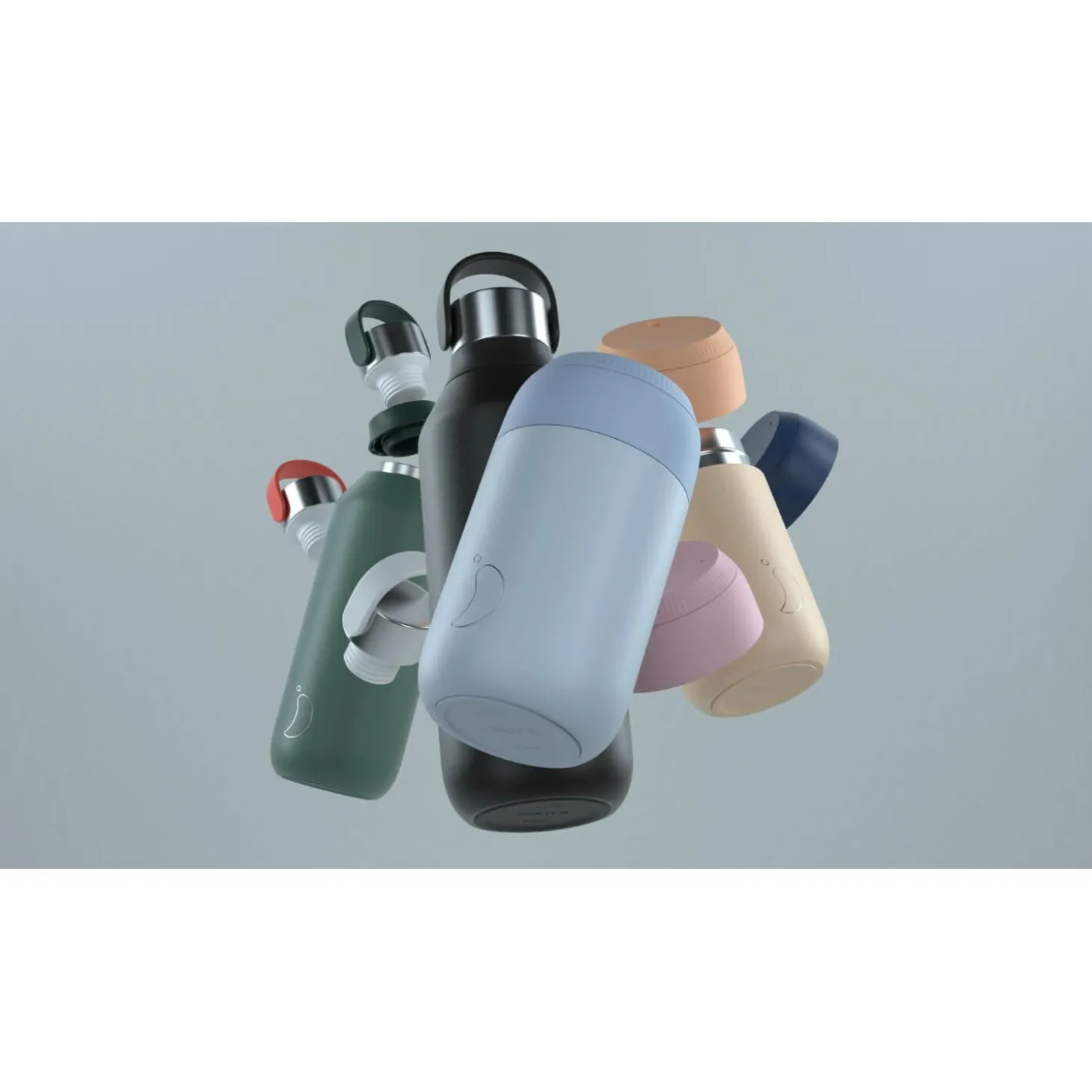 Chilly's Series 2 500ml Reusable Water Bottle - Pollen Yellow