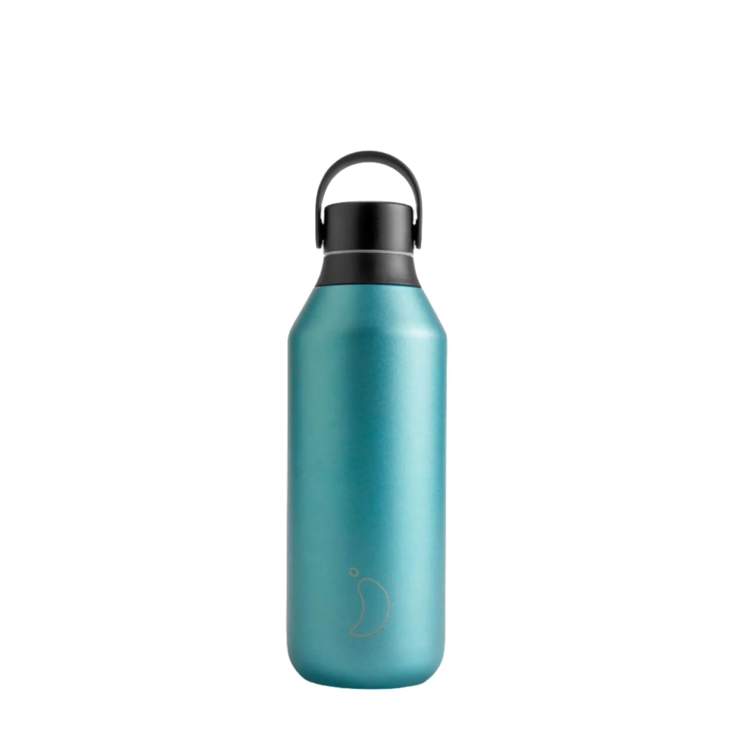 Chilly's Series 2 500ml Reusable Water Bottle - Matte Metallic Atlantis