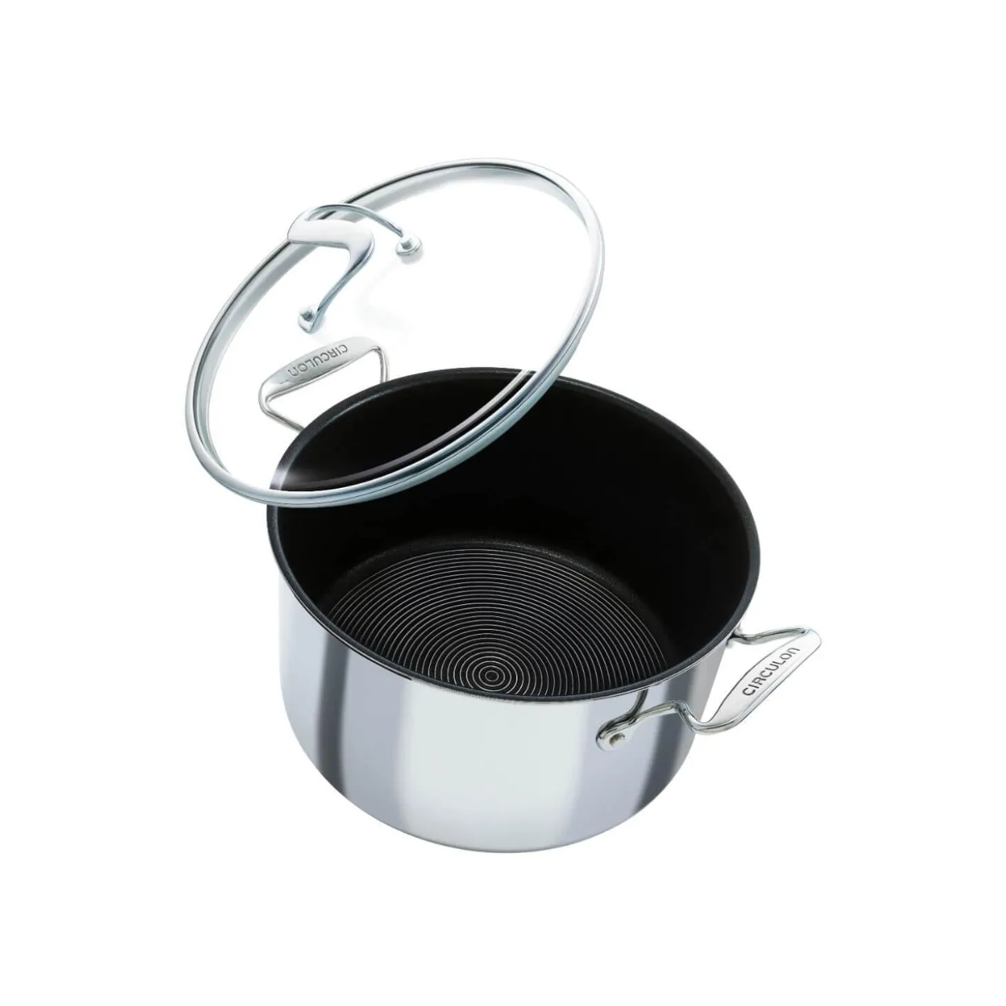 Circulon C Series SteelShield Non Stick 4 Piece Cookware Set - Polished Stainless Steel
