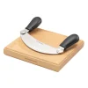 Cole & Mason Hachoir & Contoured Beech Board