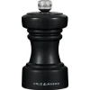 Cole & Mason Hoxton 10.4cm Beech Wood Salt Mill - Black