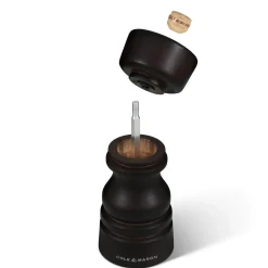Cole & Mason London 13cm Beech Wood Salt Mill - Dark Chocolate