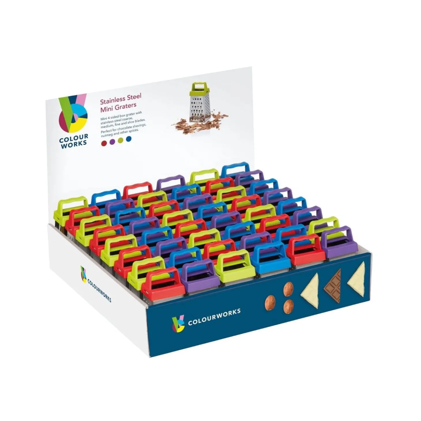 Colourworks Mini Graters - Assorted