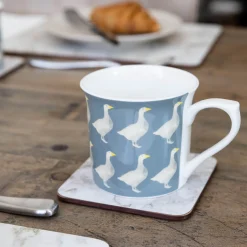 Creative Tops Set Of 6 Premium Coasters - Grey Marble