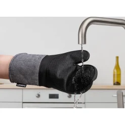 Cuisinart Silicone Oven Mitt - Herringbone Charcoal