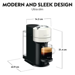 De'Longhi ENV120.W Nespresso Vertuo Next Coffee Machine - White