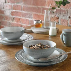 Denby Elements Light Grey Dinner Plate - 26.5cm