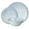 Denby Kiln 12 Piece Dinnerware Set - Blue