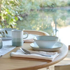 Denby Kiln 12 Piece Dinnerware Set - Green