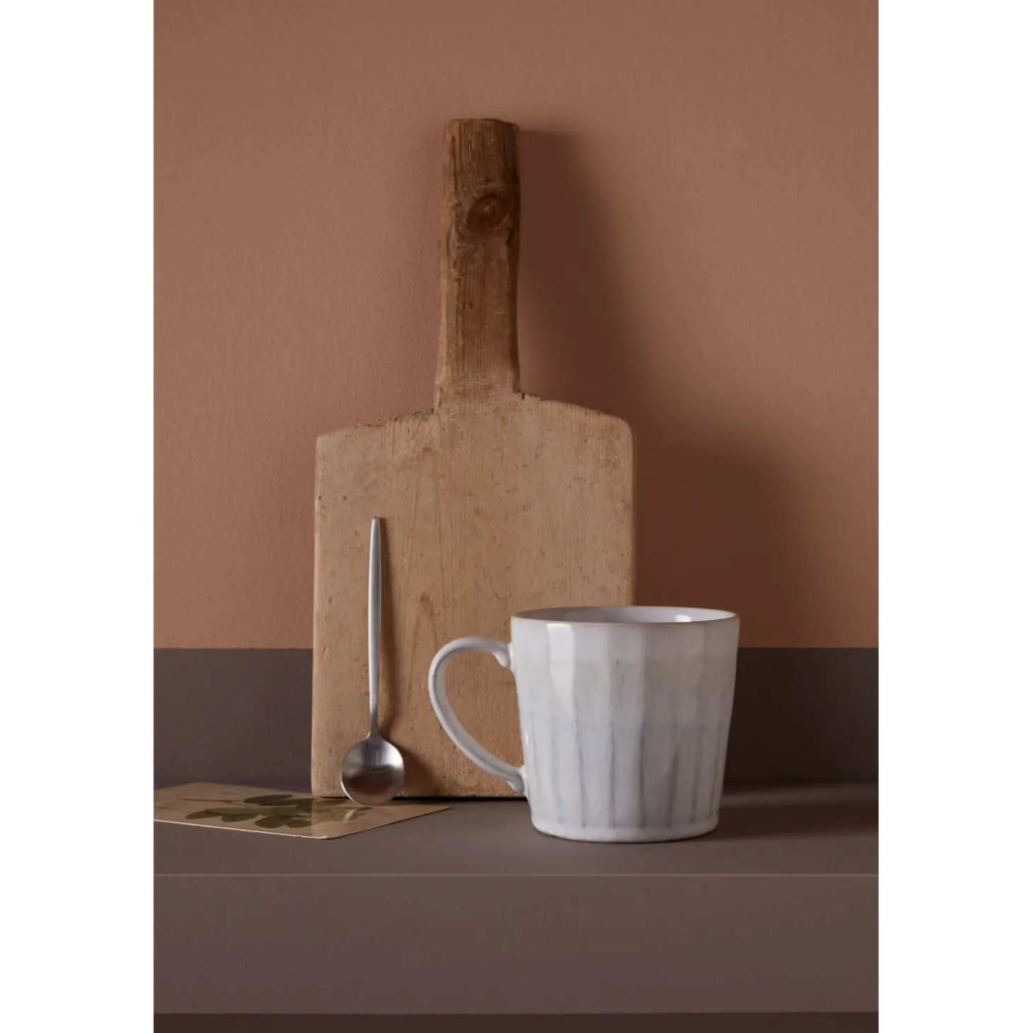 Denby Stoneware 400ml Reactive Mug - White