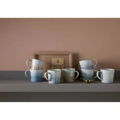 Denby Stoneware 400ml Reactive Mug - White