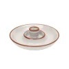 Dexam Sintra Glazed Terracotta Olive Dish - Stone