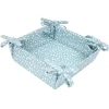 Dexam Sintra Recycled Cotton Spotted Bread Basket - Duck Egg