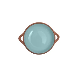 Dexam Sintra Small Glazed Terracotta Tapas Dish - Duck Egg