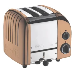 Dualit Classic Vario AWS 27450 2 Slice Toaster - Copper & Chrome
