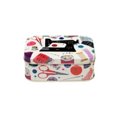 Elite Tins Needles & Thread Small Rectangular Storage Tin