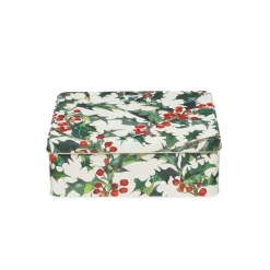 Emma Bridgewater Christmas Deep Rectangular Tin - Holly