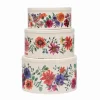 Emma Bridgewater Set of 3 Round Cake Tins - Garden Flowers