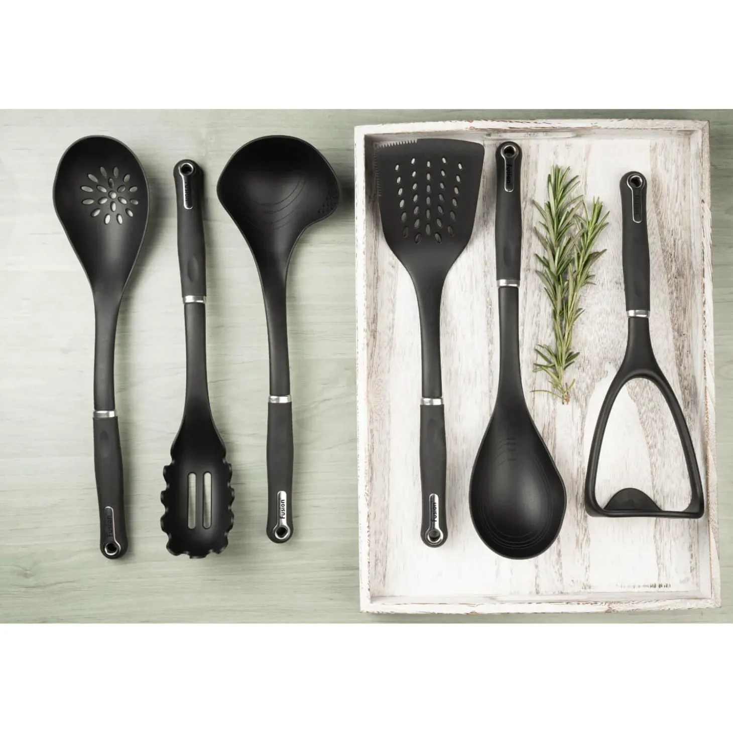 Fusion Nylon Slotted Spoon