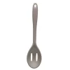 Fusion Twist Silicone Slotted Spoon - Grey