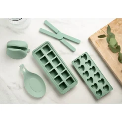 Fusion Twist Silicone Square 12-Cup Ice Cube Tray - Assorted