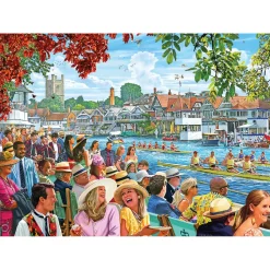Gibsons 1000 Piece Jigsaw Puzzle - Rowing At The Regatta